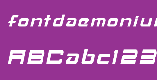 fontdaemonium
