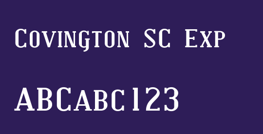 Covington SC Exp