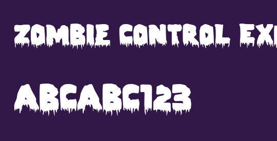 Zombie Control Expnaded