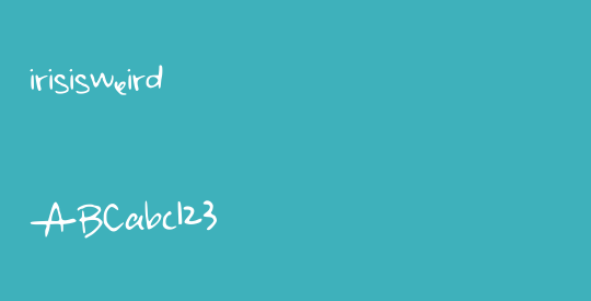 irisisweird