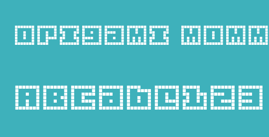 Origami Mommy Pixellated