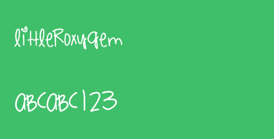 LittleRoxyGem