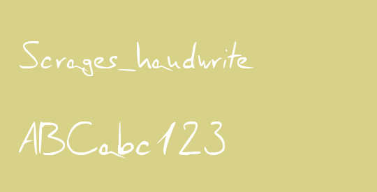 Scrages_handwrite