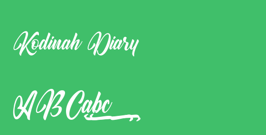 Kodinah Diary