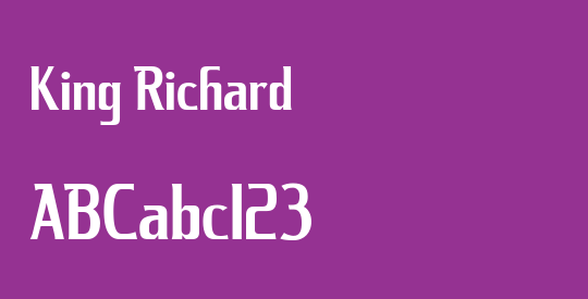 King Richard