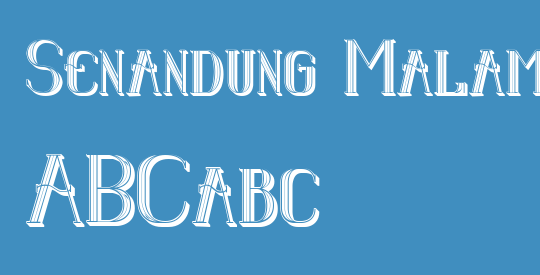 Senandung Malam 3D Regular