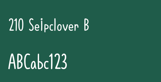 210 Seipclover B