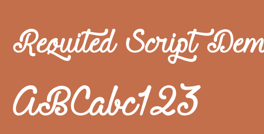 Requited Script Demo