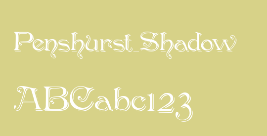 Penshurst_Shadow