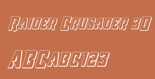 Raider Crusader 3D
