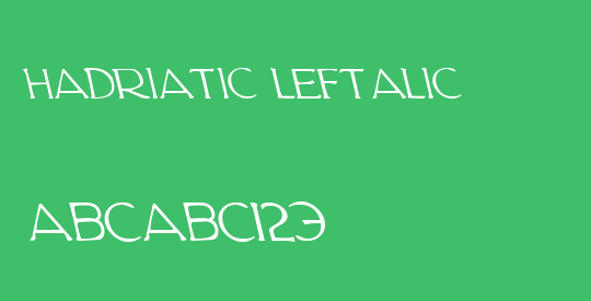 Hadriatic Leftalic