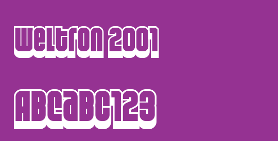 Weltron 2001