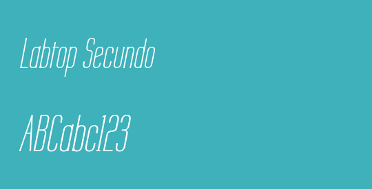 Labtop Secundo