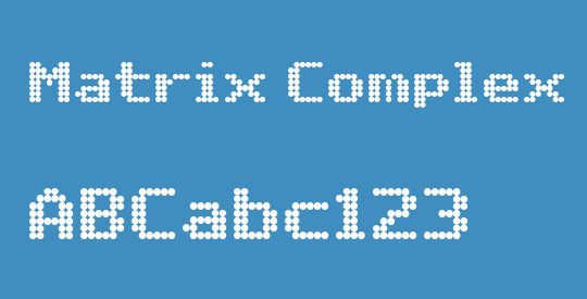 Matrix Complex NC