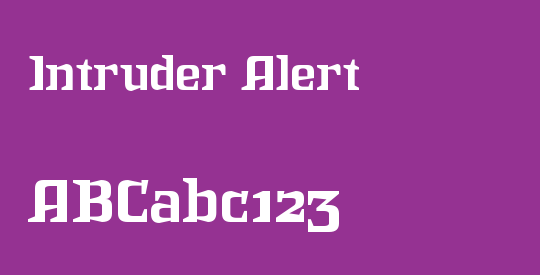 Intruder Alert