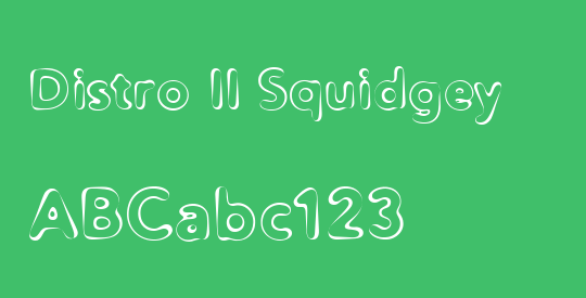 Distro II Squidgey