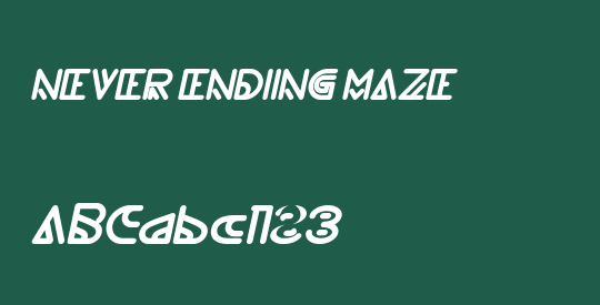 NEVER ENDING MAZE