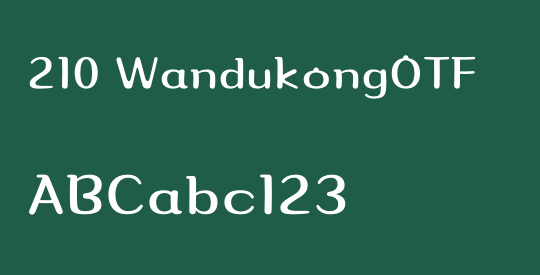 210 WandukongOTF