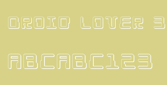 Droid Lover 3D Expanded