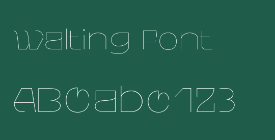 Walting Font