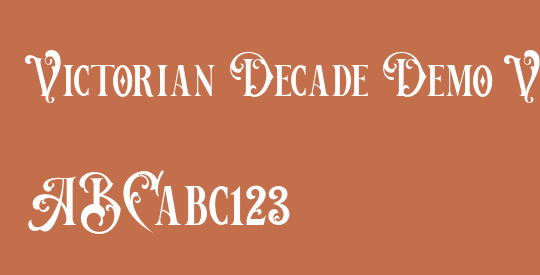 Victorian Decade Demo Version