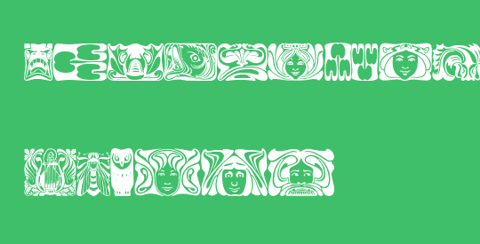 Jugendstil Ornamente