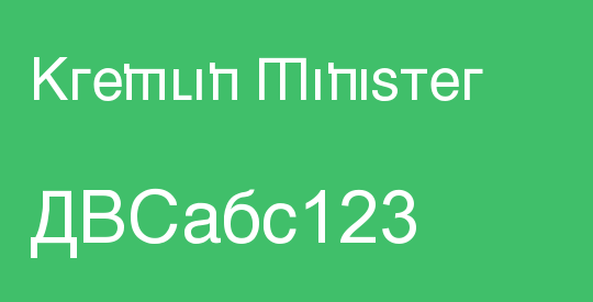 Kremlin Minister