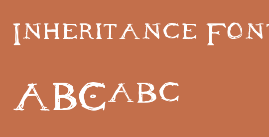 Inheritance Font