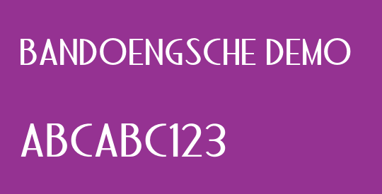 Bandoengsche DEMO