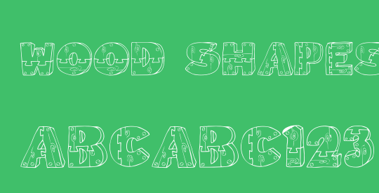 Wood Shapes