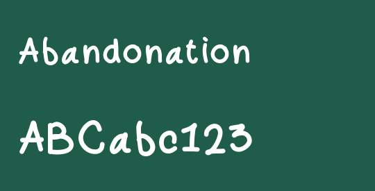 Abandonation
