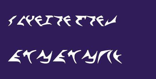 klingon font