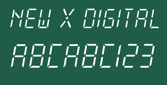 New X Digital tfb Light