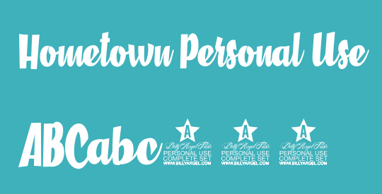 Hometown Personal Use