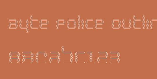 Byte Police Outline