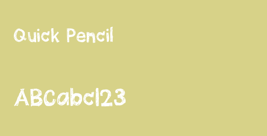 Quick Pencil