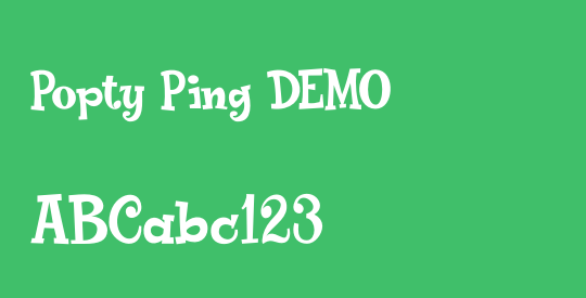 Popty Ping DEMO