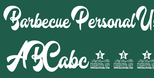 Barbecue Personal Use