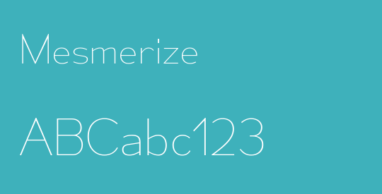 Mesmerize