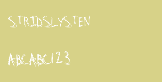 Stridslysten