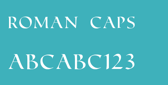 Roman Caps