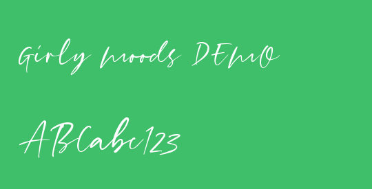 Girly Moods DEMO