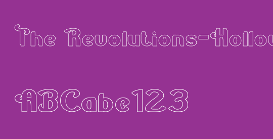 The Revolutions-Hollow