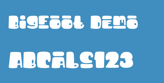 Bigfoot Demo