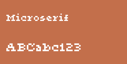 Microserif