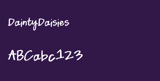 DaintyDaisies