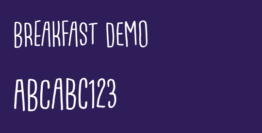 Breakfast DEMO