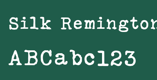 Silk RemingtonSBold