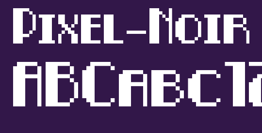 Pixel-Noir Caps
