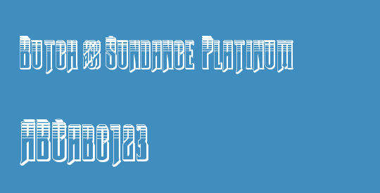 Butch & Sundance Platinum